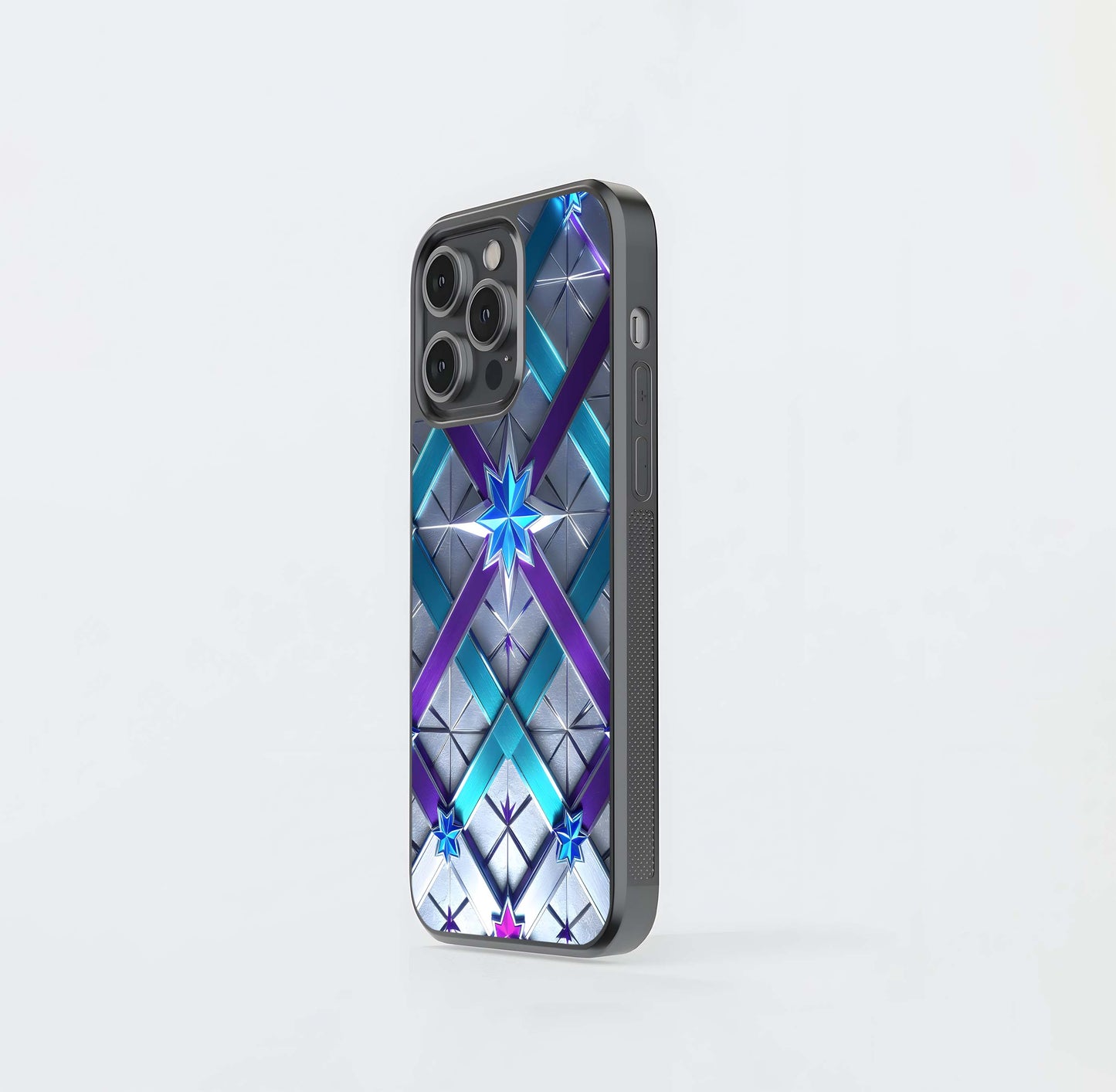 Neo-Art Deco Star Glass Case