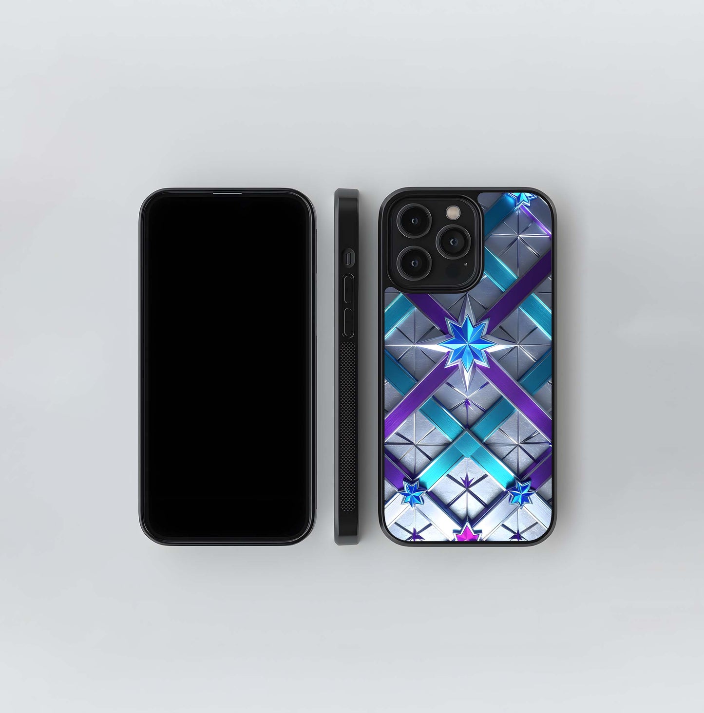 Neo-Art Deco Star Glass Case