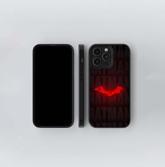 Neon Bat Signal Glass Case