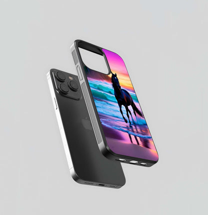 Neon Beach Gallop Glass Case