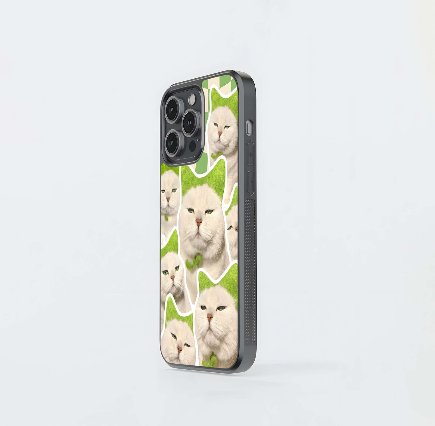 Cats Ethereal Bloom Glass Case