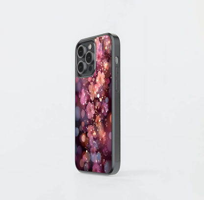 Glowing Petal Bliss Glass Case
