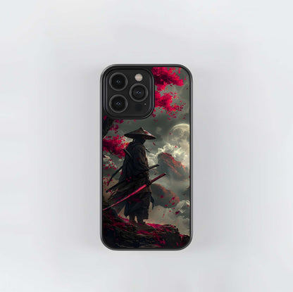 Red Moon Wanderer Glass Case