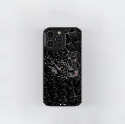 Vaporwave Sneaker Splatter (Nike) Glass Case