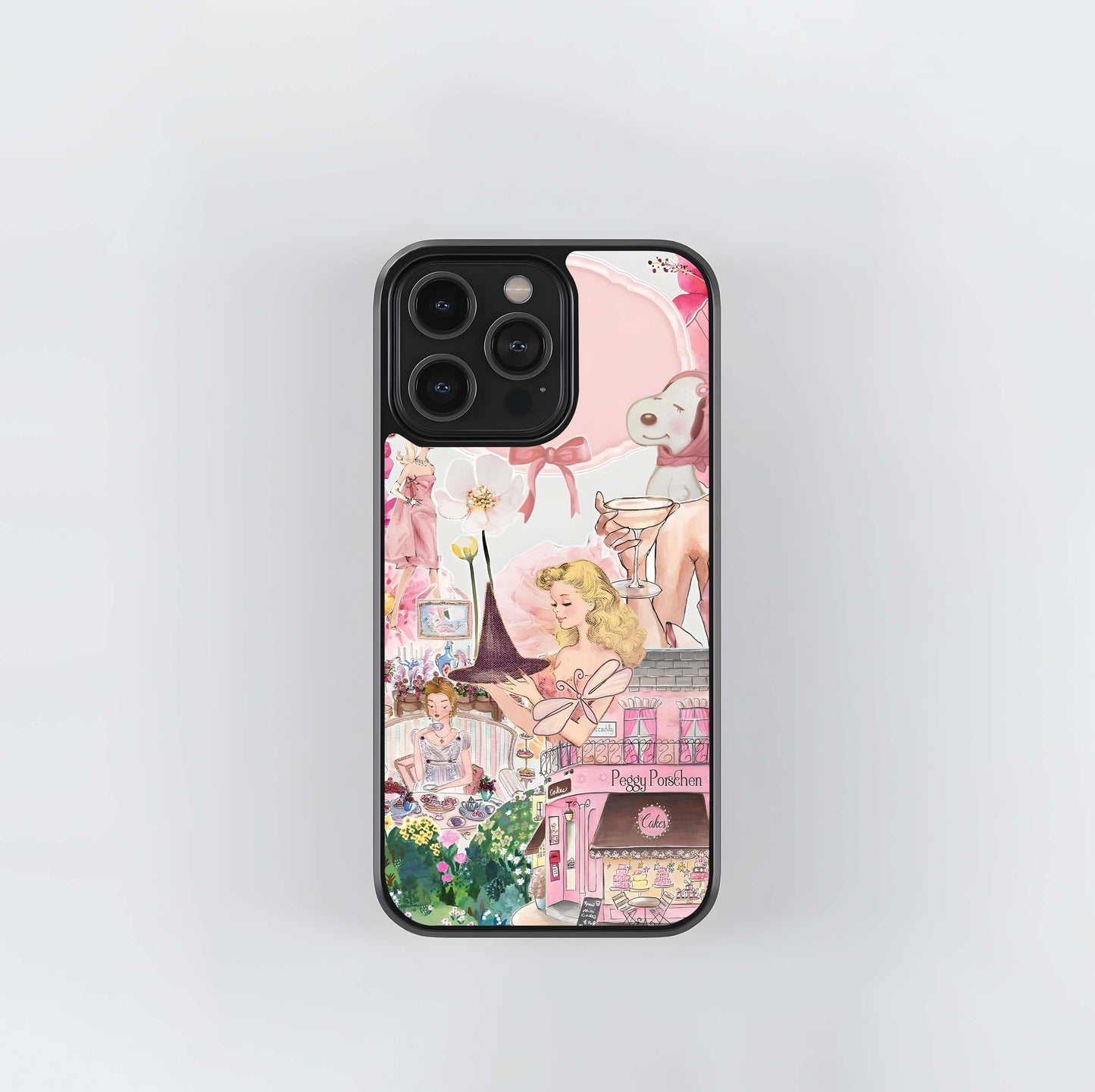 Aesthetic Peggy Glass Case