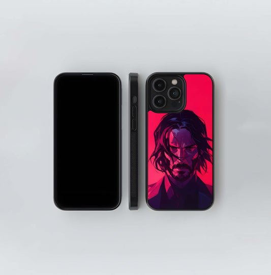 Crimson Shadow Vibe Glass Case