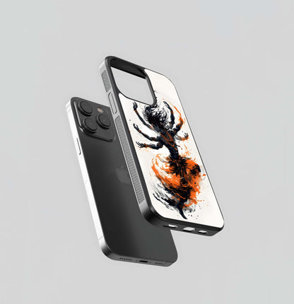 The Cosmic Dance of Tandav Glass Case