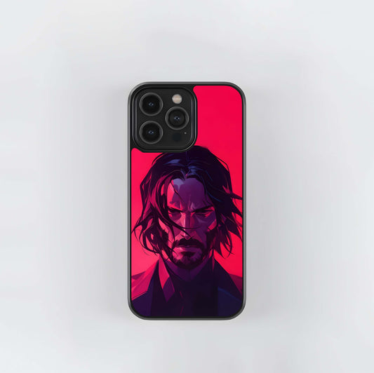 Crimson Shadow Vibe Glass Case