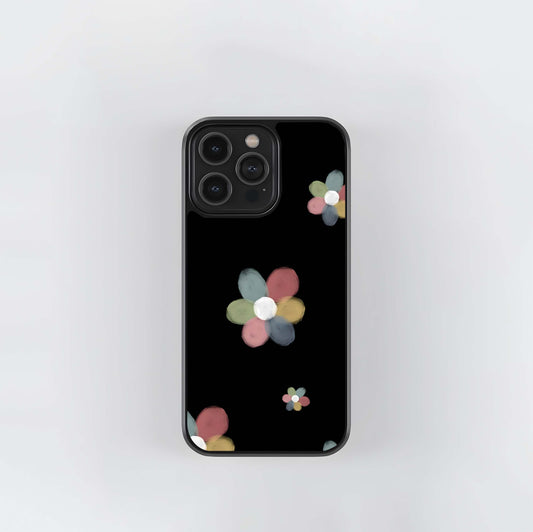 Child's Pastel Bloom Abstract Glass Case