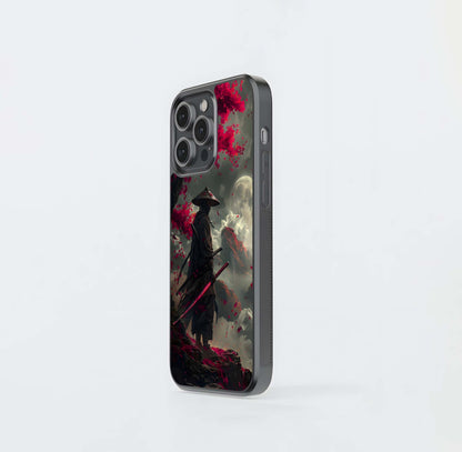 Red Moon Wanderer Glass Case