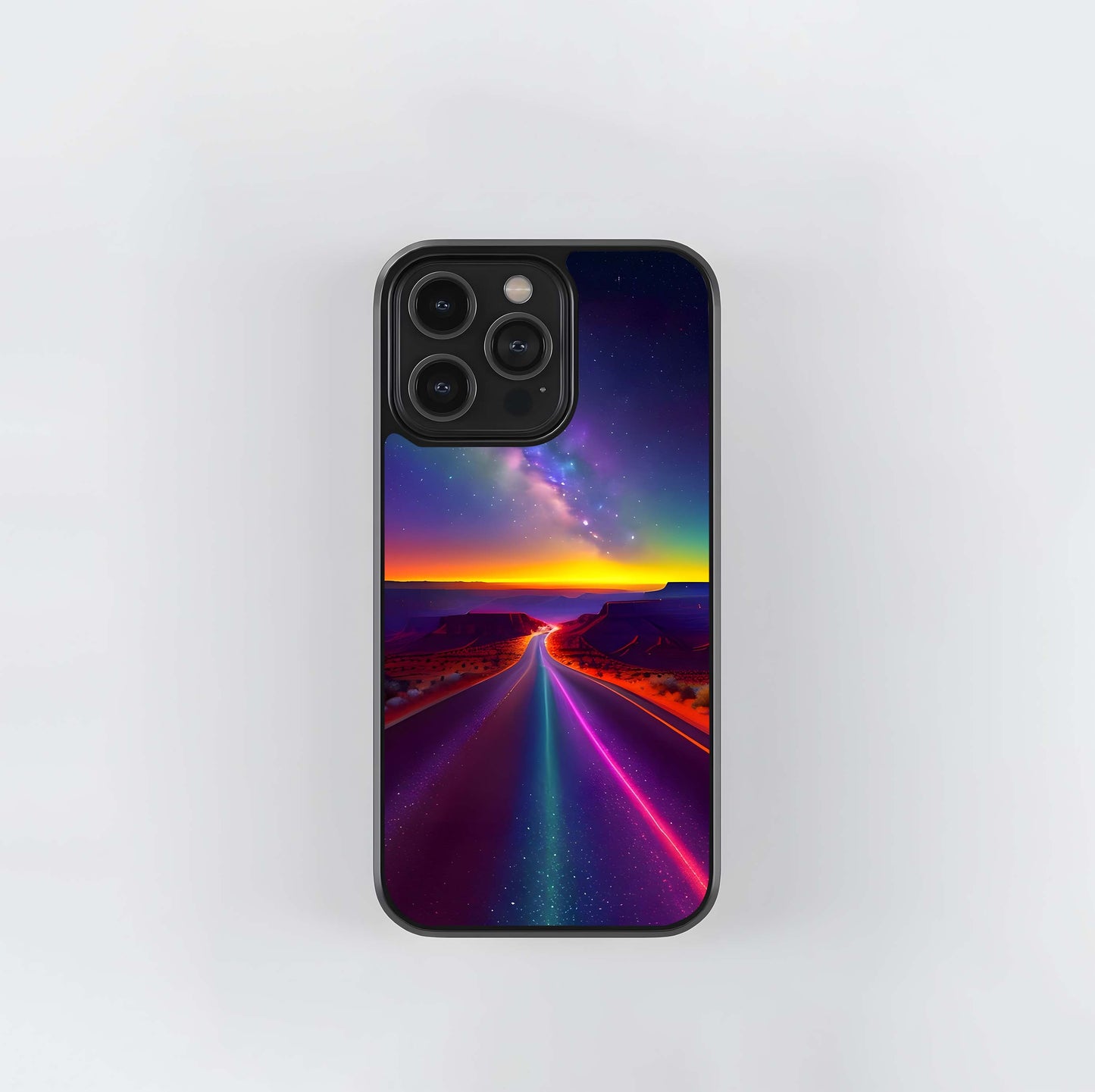 Neon Desert Drive Glass Case