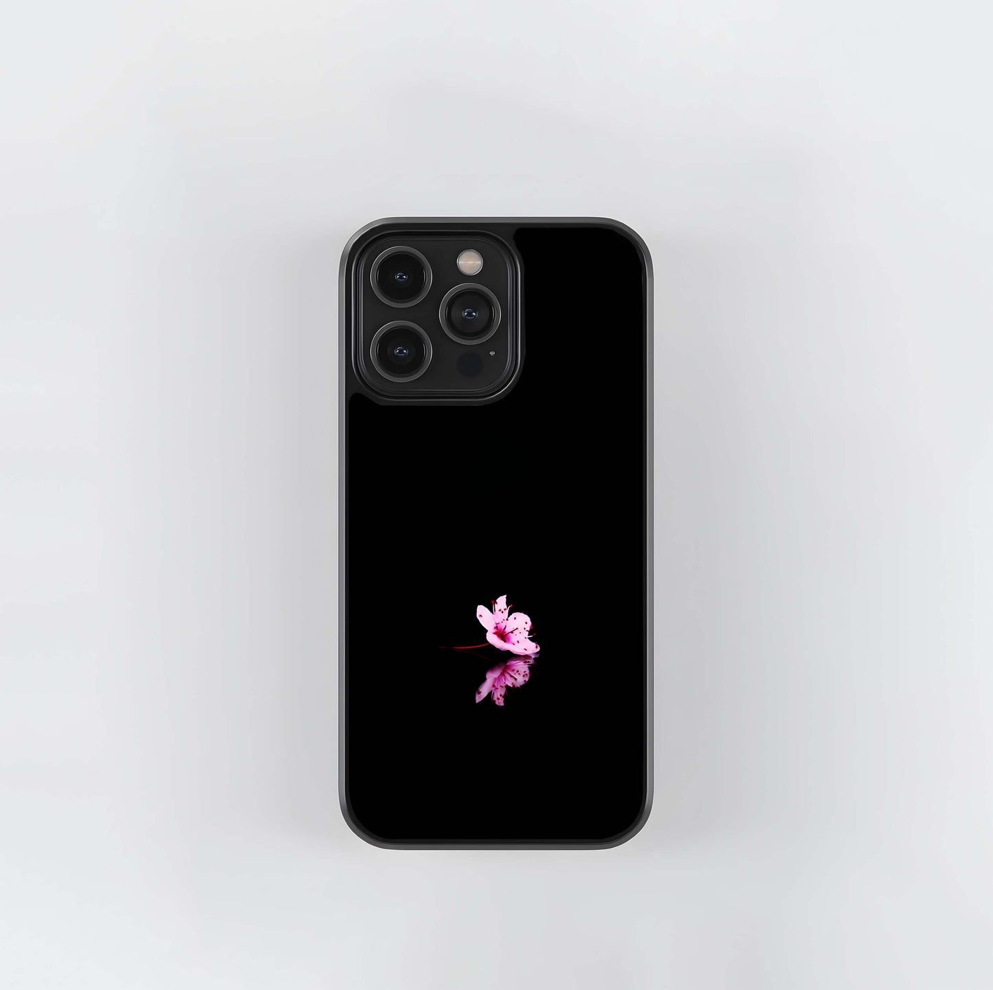 Cherry Blossom Reflection Glass Case