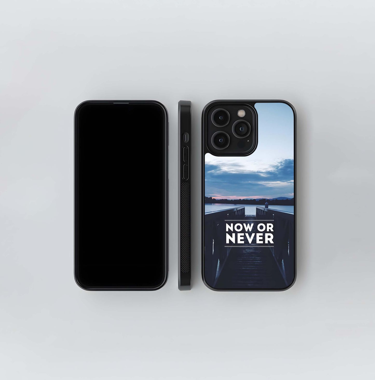 Now or Never Glass Case