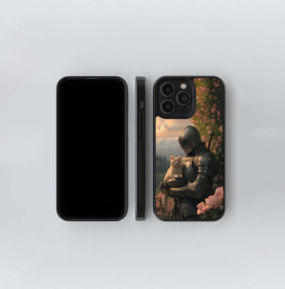 Rose Garden Knight Glass Case