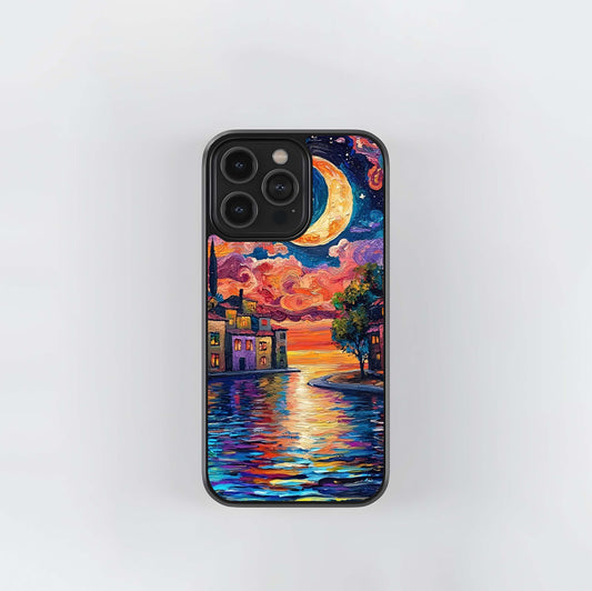 Multiple Watercolor Art Glass Case