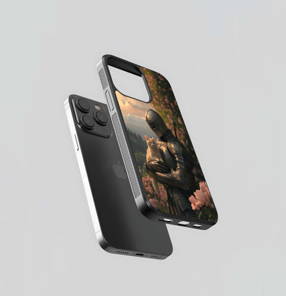 Rose Garden Knight Glass Case