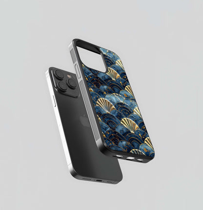 Golden Wave Luxe Glass Case