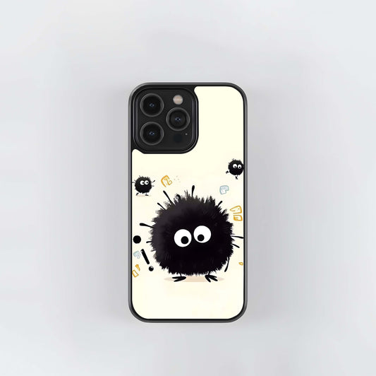 Cute Black Toroto Glass Case