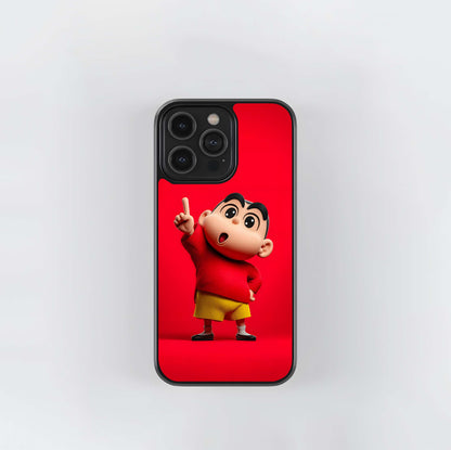 3D Shinchan Glass Case