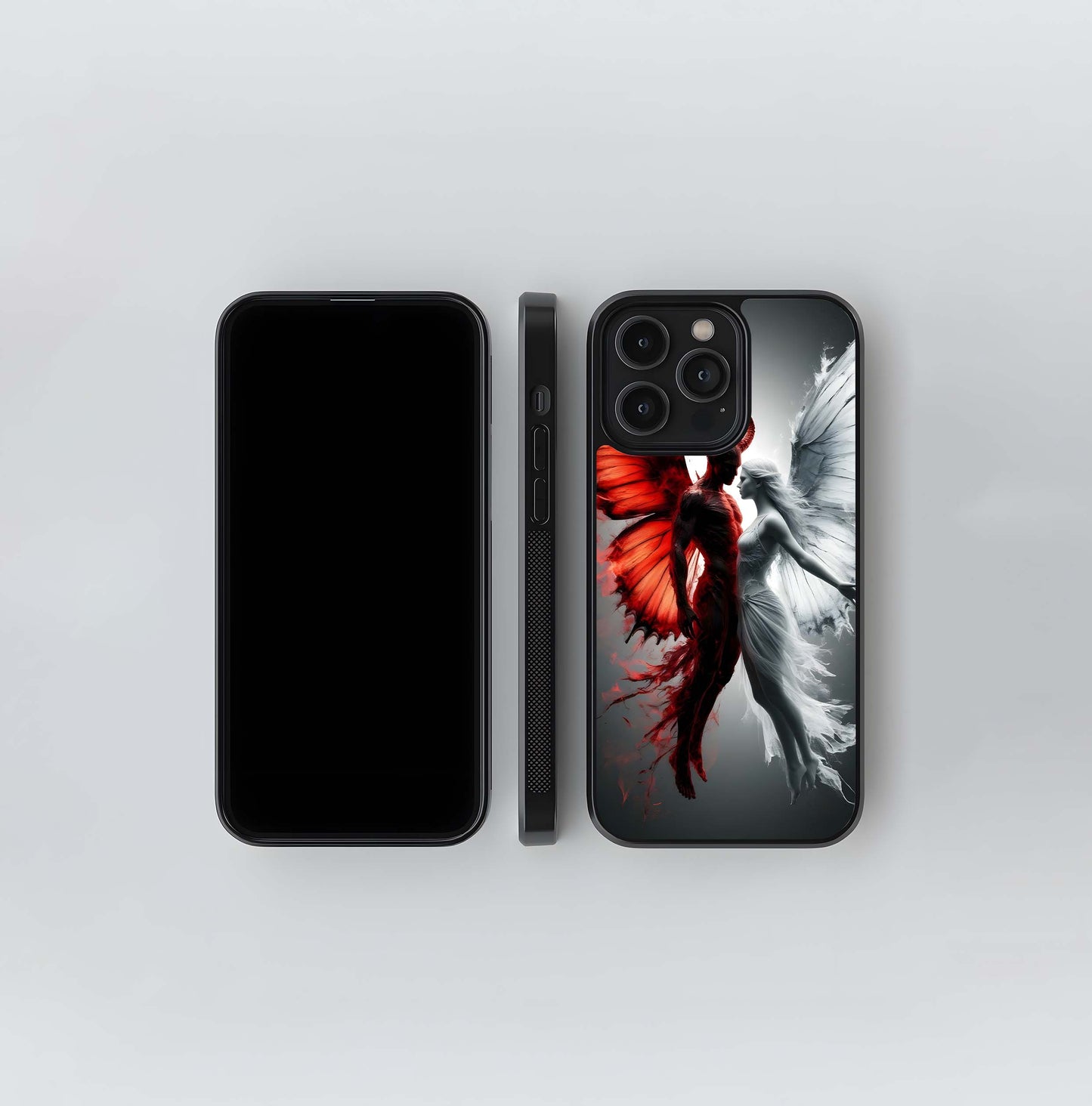 Angel and Daemon Duet Glass Case