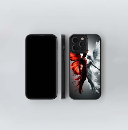 Angel and Daemon Duet Glass Case