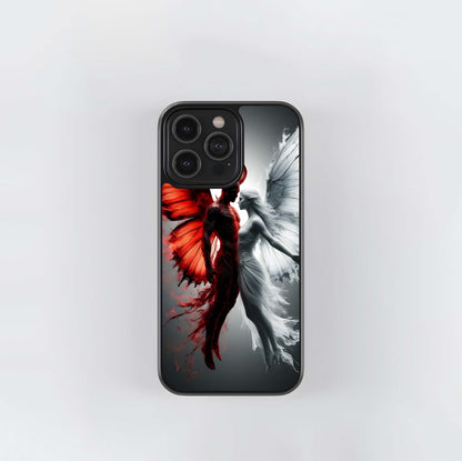 Angel and Daemon Duet Glass Case
