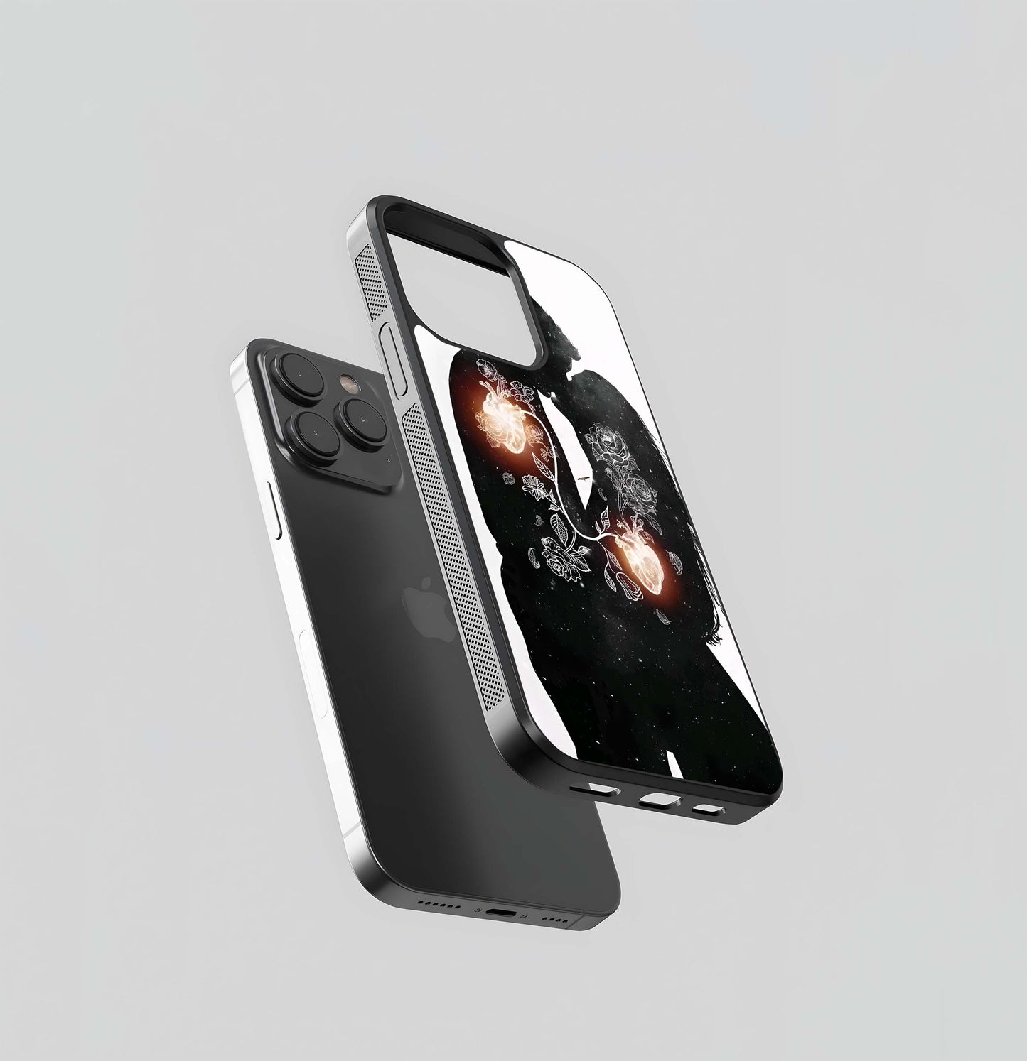 Cosmic Heart Connection Glass Case