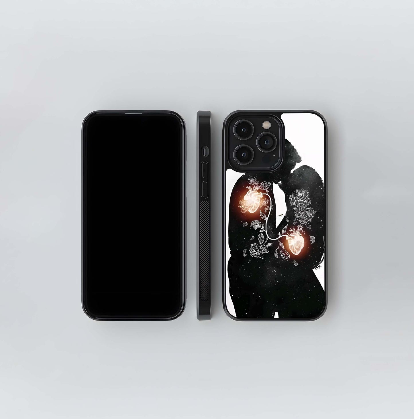 Cosmic Heart Connection Glass Case