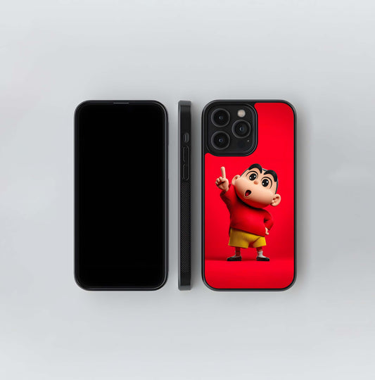 3D Shinchan Glass Case