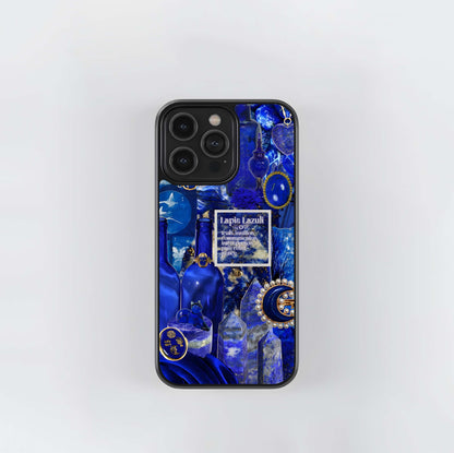 Aesthetic Lapis Lazuli Glass Case
