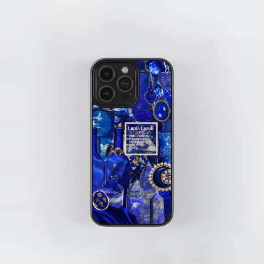 Aesthetic Lapis Lazuli Glass Case