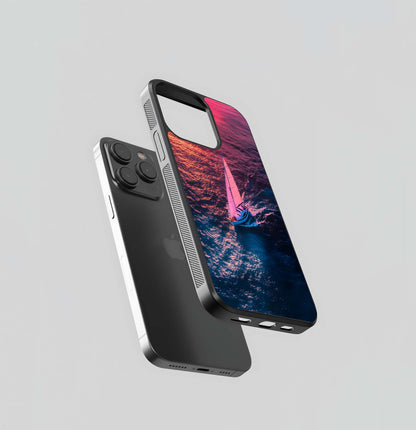 Ocean Dusk Ride Glass Case