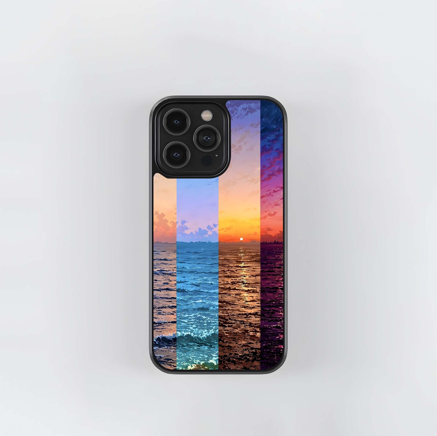 Ocean's Shifting Moods Glass Case