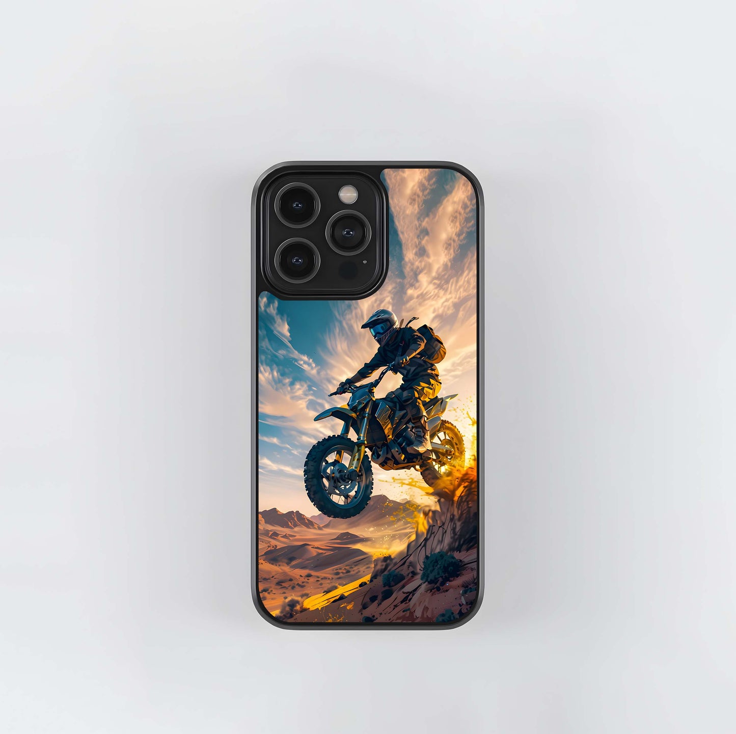 Off Road Motorbike Glass Case