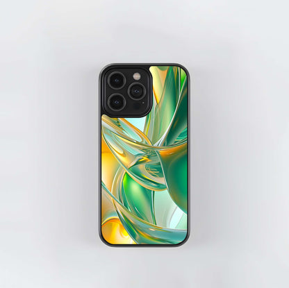Opal Abstract Flow Glass Case