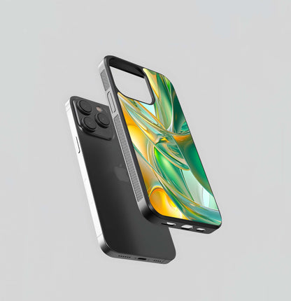 Opal Abstract Flow Glass Case