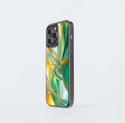 Opal Abstract Flow Glass Case