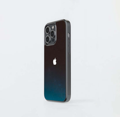 Green Emerald Apple Logo Glass Case