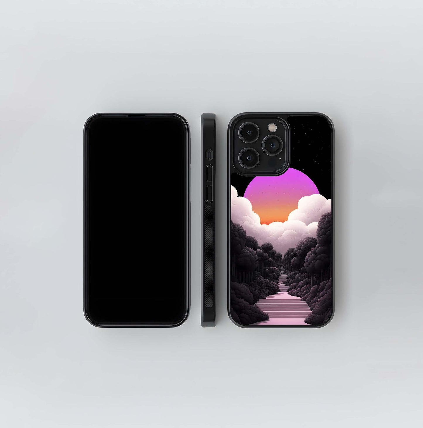 Dreamcloud Twilight Path Glass Case / Cover