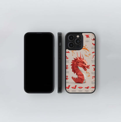 Origami Dragon Tutorial Glass Case