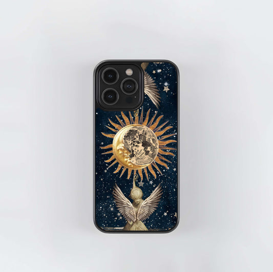 Aesthetic Retro Angel Glass Case