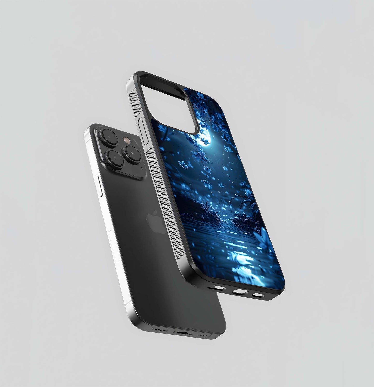 Moonlight Petal Dream Glass Case