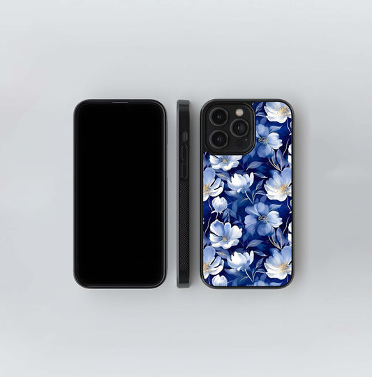Cute Floral Patterns Glass Case