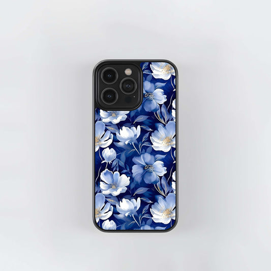 Cute Floral Patterns Glass Case