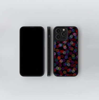 Particle Overlay Glass Case