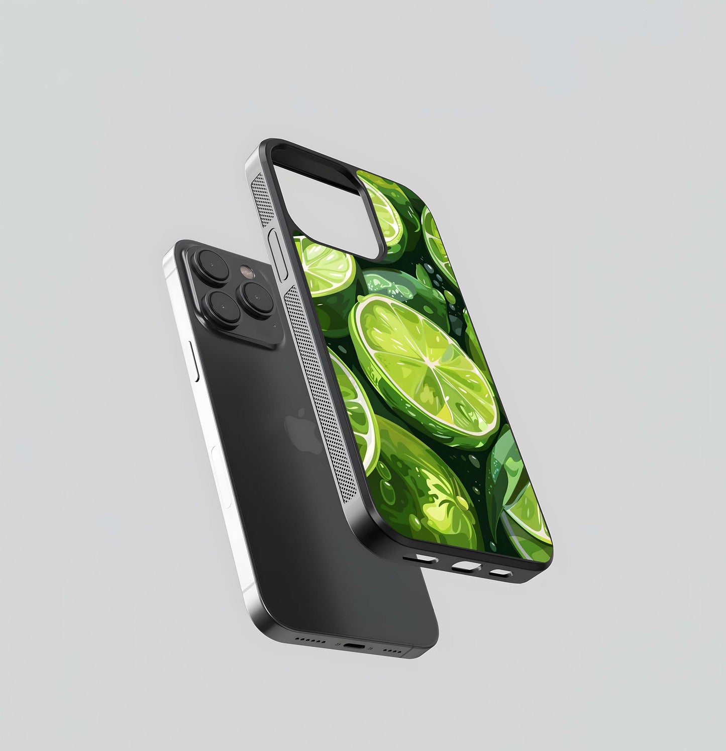 Green Lemon Glass Case