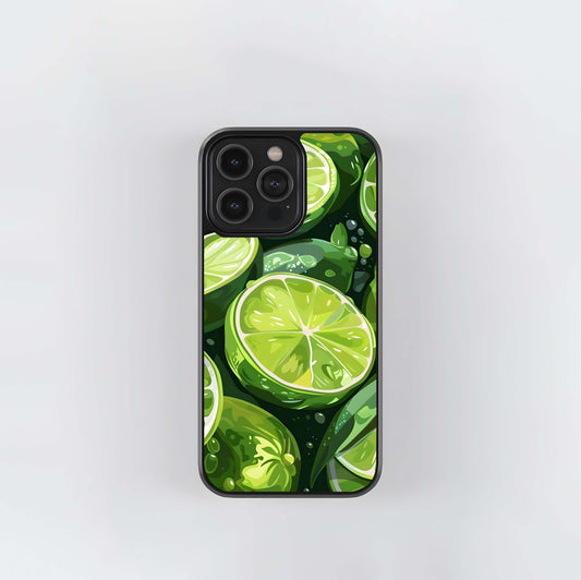 Green Lemon Glass Case