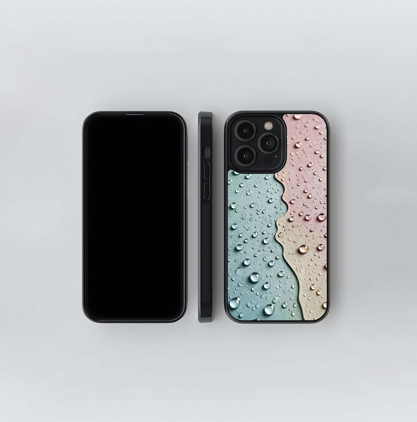 Pastel Convergence Glass Case