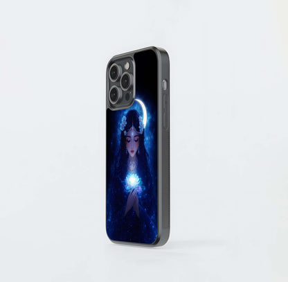 Mystic Moon Queen Glass Case
