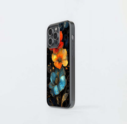 Electric Bloom Trio Glass Case / Cover
